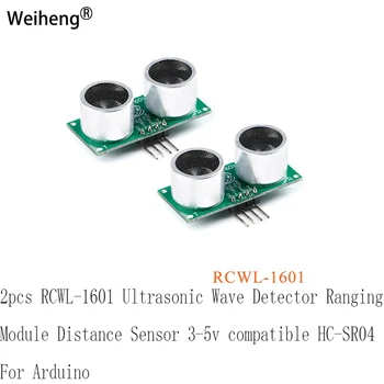 2 елемента RCWL-1601 на Ултразвукова Вълна Детектор Дальномерный Модул, Сензор за Разстояние 3-5 В съвместим HC-SR04 За Arduino
