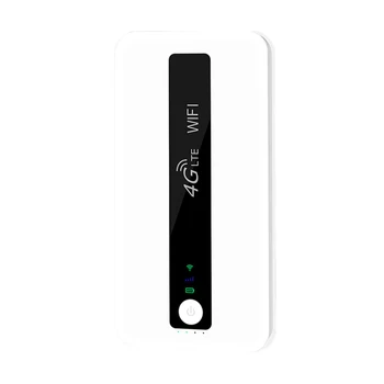 4G Портативен WiFi-Рутер 2.4 Ghz Безжично устройство точка за достъп LCD дисплей на 10 000 mah Вградена Батерия LTE WiFi Модем СИМ-карта Рутер
