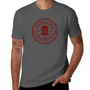 Тениска Empire State University, спортна риза, кавайная дрехи, обикновена тениска, мъжки ризи