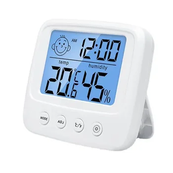Цифров LCD удобен Сензор за Температурата в стаята, Влага, Термометър, Влагомер