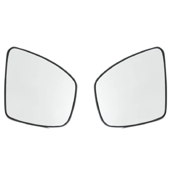 1 Чифт Странични Огледала за Обратно виждане С Подгряване и Опорна плоча 96365-1AA0B 96366-1AA0B Пластмаса + Стъкло За Infiniti QX50 QX70