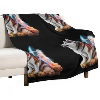 Ново Одеяло Rocket Хъски За Набрасывания на мека Мебел, Меки Завивки