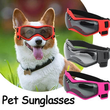 Защитни очила за кучета, слънчеви очила за котки, слънчеви очила с защита от uv, готини очила за малки кучета, аксесоари за малки кученца за езда