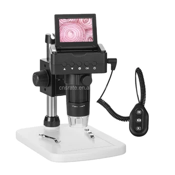 Ново записване, 10-220-кратно LCD дигитален микроскоп, USB-камера за ремонт на дигитален микроскоп UM025