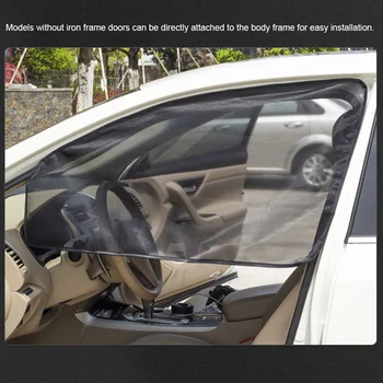 Нов Магнитен Авто Козирка С Защита от Uv Автомобили Завеса сенника На Прозореца на Колата Странично Прозорец на Окото Козирка Летен чадър Прозорец Филм