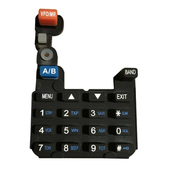Цифрова клавиатура за преговорния серия устройства UV-5R UV-5RA UV-5RC UV-5RE Смяна на клавиатурата JIAN