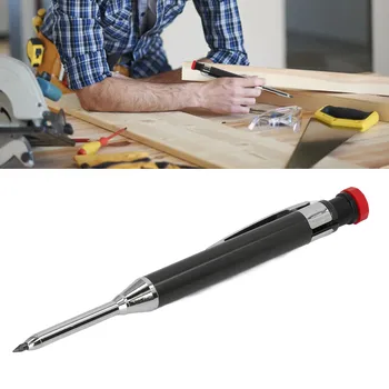 Ръчни Инструменти за Дървообработващи Инструменти, Дървообработващи Строителен Молив 1БР Механичен строително дърводелски Строителен молив
