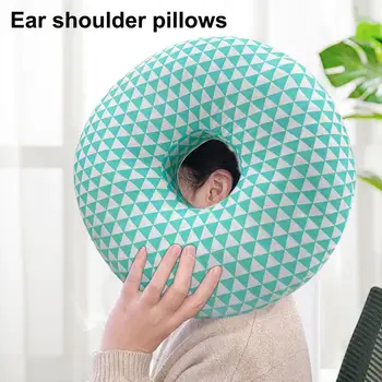 Възглавница за пиърсинг за сън, удобни възглавници за пиърсинг, които правят болки в ушите, натиск с един отвор
