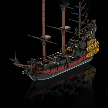 Монтаж на Градивен MOC-124924 Модел на кораба Queen ' s Revenge Класическа играчка За възрастни, подарък пъзел игра за деца, Съвместим С