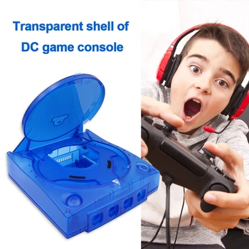 Калъф за игрална конзола със защита от надраскване за SEGA Dreamcast DC Прозрачен защитен калъф
