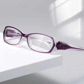 Ретро Очила с защита от Сините лъчи, Дамски модни Очила за далекогледство, Компютърни очила по рецепта + 1,5 + 2