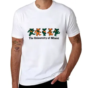 Нова тениска Miami Мечета, риза с домашен любимец принтом за момчета, бързосъхнеща риза, эстетичная дрехи, прилепнали тениски за мъже