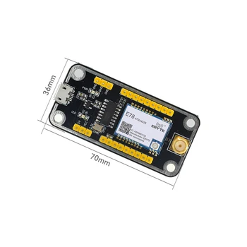 Модул за серия E78 Тест такса E78-400TBL-02 Припаянный Модул UART ASR6601CB USB Тестов комплект USB-TTL Сериен порт 433 Mhz