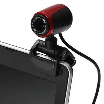 Уеб-камера С микрофон За компютър, КОМПЮТЪР, преносим компютър, настолен компютър, YouTube, Skype, Дигитален USB видео камера, уеб камера
