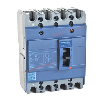 Автоматичен прекъсвач за защита на разпределение в пластмасова кутия 4P, 10kA, ток рамка 100A, EZD100F4015N 20N 25N 30N 40N 50N 60N 75N 80N