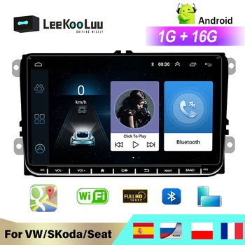LeeKooLuu Android Радиото в автомобила 9 