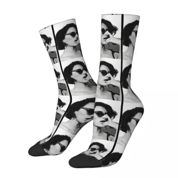 Честит Забавни Мъжки компресия Чорапи Phoebe Classic Vintage Harajuku Fleabag ТВ Шоу Street Style нов Модел Crew Crazy Sock